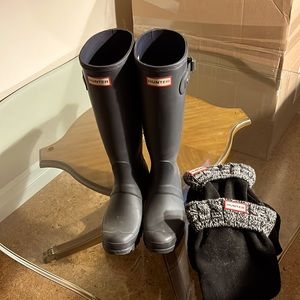 Hunter rain boots